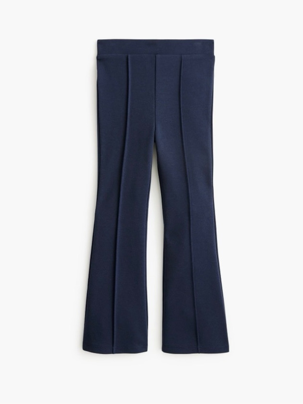 NWT J. Crew Crewcuts Girls' Ponte Uniform Pant Navy Blue